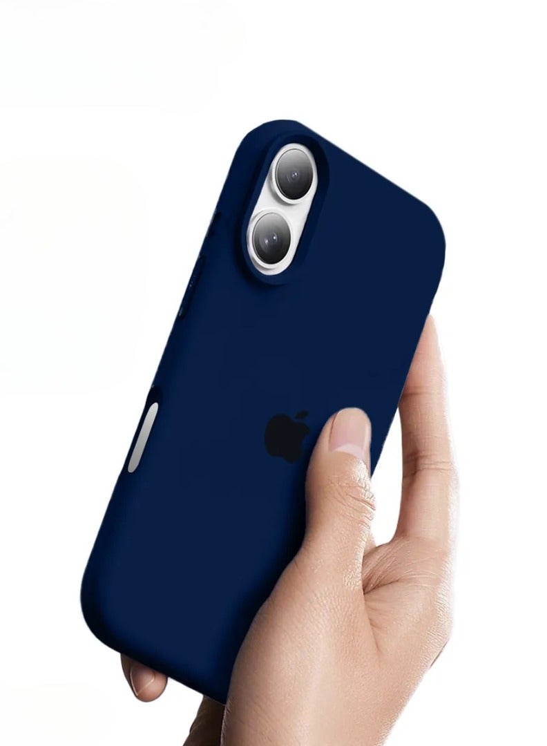 جراب iPhone 17، غطاء حماية كامل الجسم من السيليكون السائل لهاتف iPhone 17، جراب أنيق بلمسة نهائية ناعمة مع بطانة من الألياف الدقيقة لهاتف iPhone 17 مقاس 6.3 بوصة - Image 4